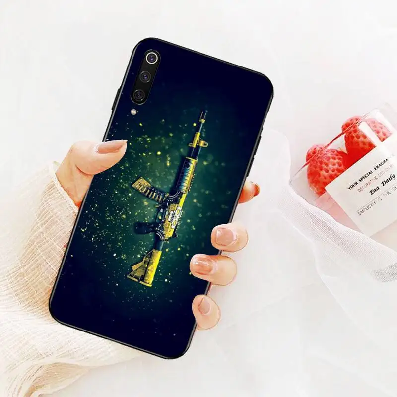 Мягкий силиконовый черный чехол для телефона PENGHUWAN Counter Strike cs go Xiaomi Mi9 9SE 8SE Pocophone F1