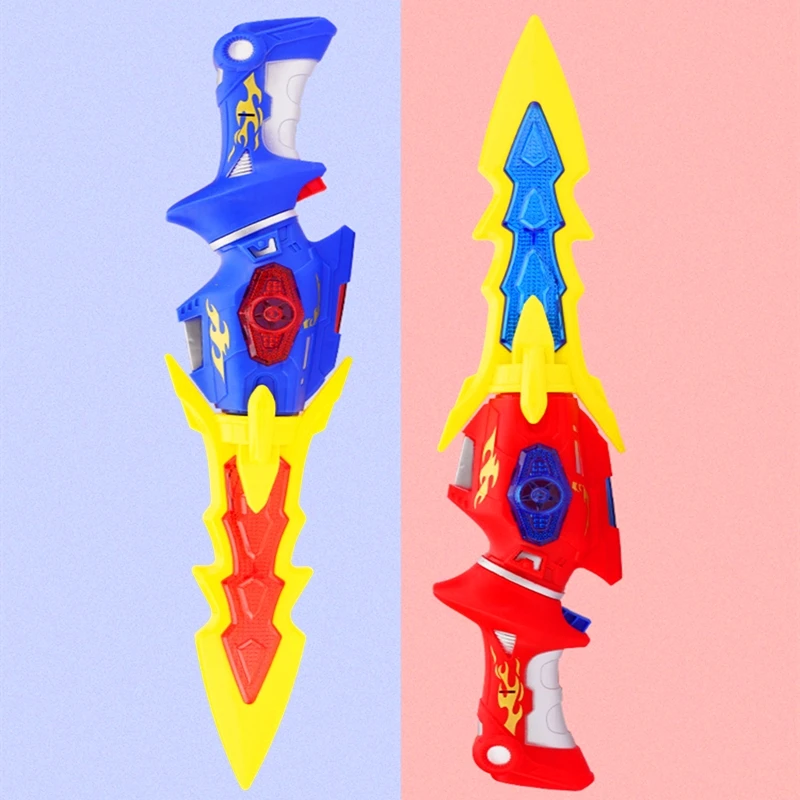 Игрушки со звуком светящиеся игрушки мечи роботы из ЭВА мягкие для игр и съемки