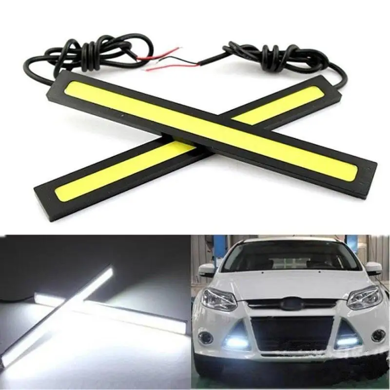 2Pcs Led Car DRL Daytime Running Lights Waterproof Styling Driving Fog Vehicle Light Gadgets | Автомобили и мотоциклы