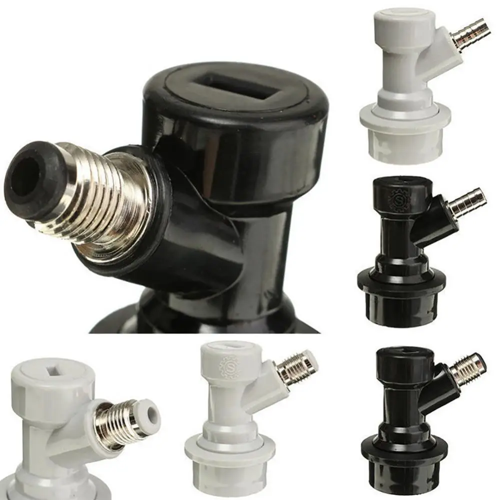 

50%HOTKegs Ball Lock Disconnect Quick Connector Barbed Threaded Brew Beer Dispenser