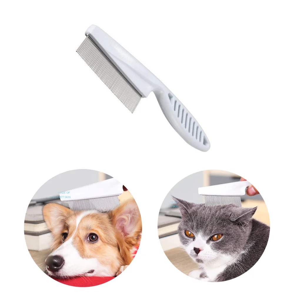 Флисовая расческа для шерсти домашних животных шпилька из нержавеющей стали
