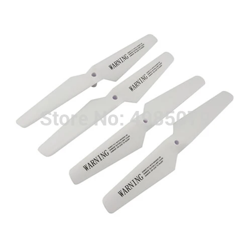 4 шт./компл. SYMA основной лопасти, пропеллер белого цвета для SYMA X5 X5A X5C X5S X5SC X5W X5SW, запасная деталь для радиоуправляемого дрона, аксессуар