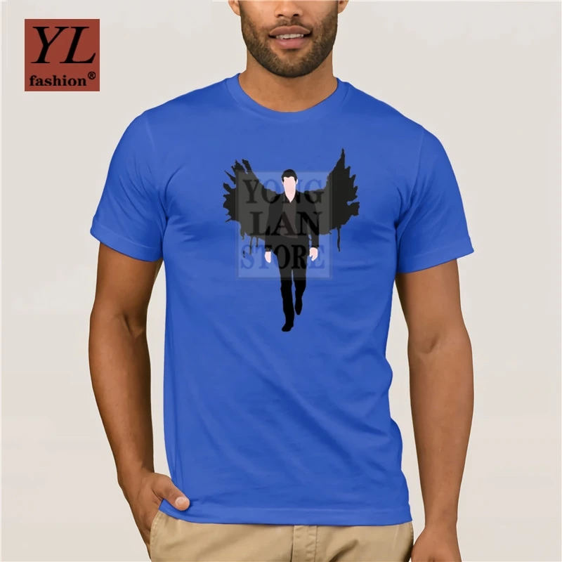 2019 футболка Lucifer Morningstar базовая с графикой Милая из 100 хлопка большие размеры