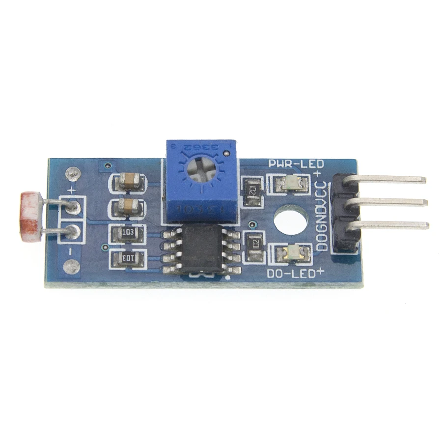 50 шт./лот светочувствительный сенсорный модуль световой датчик бесплатная