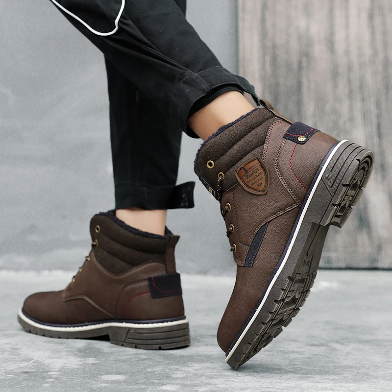 Коричневые ботинки осенние уличные коньки zapatillas мужские hombre модные кроссовки