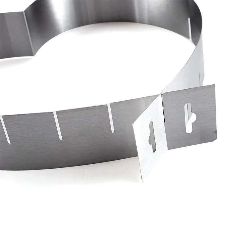 1 шт. Выдвижная форма для торта из нержавеющей стали в форме сердца 6 дюймов 11