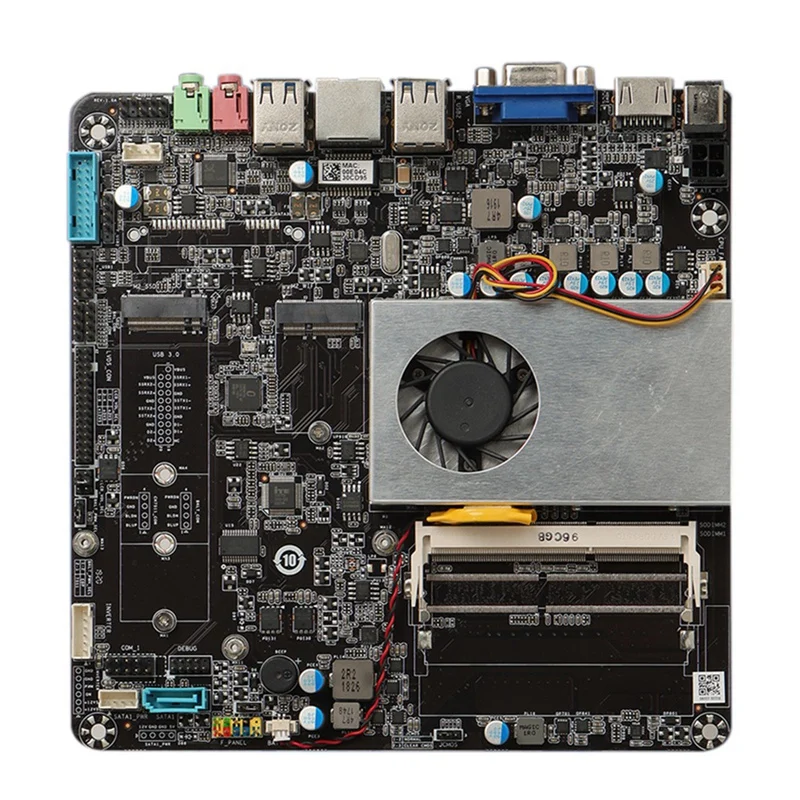 

Lianda 3867U Dual-Core Industrial Control Motherboard Thin ITX All-In-One Advertising Machine Computer Motherboard
