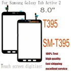 Оригинальный сенсорный экран 8,0 дюйма для Samsung Galaxy Tab Active 2 T395 SM-T395, дигитайзер, внешняя панель, замена стекла
