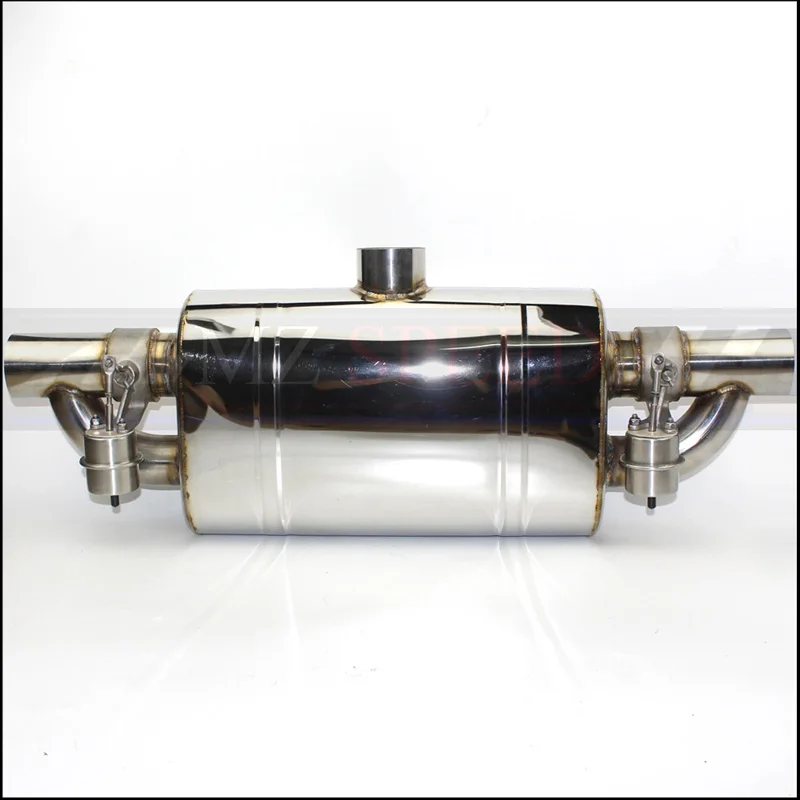 Выхлопная труба Т-типа с двойным выходом удаленный клапан выхлопной трубы