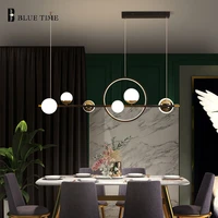 creative led modern chandelier for living room dining room parlor hanging lighting black gold chandelier indoor home lighting