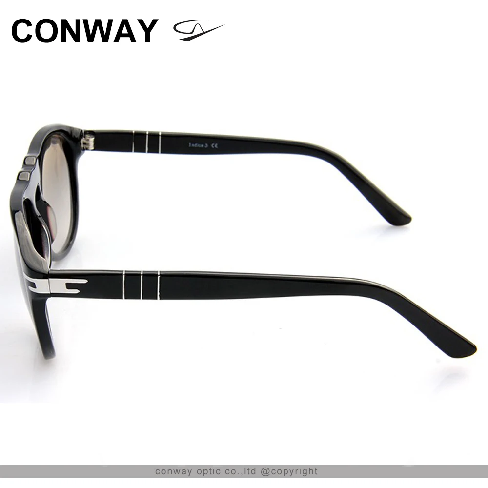 Большие Круглые Солнцезащитные очки Conway для женщин и мужчин вождения с УФ