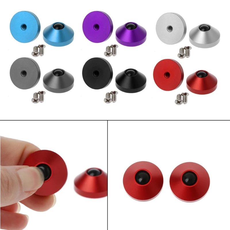 Ножки для механической клавиатуры 2 шт. ножки из анодированного алюминия с ЧПУ