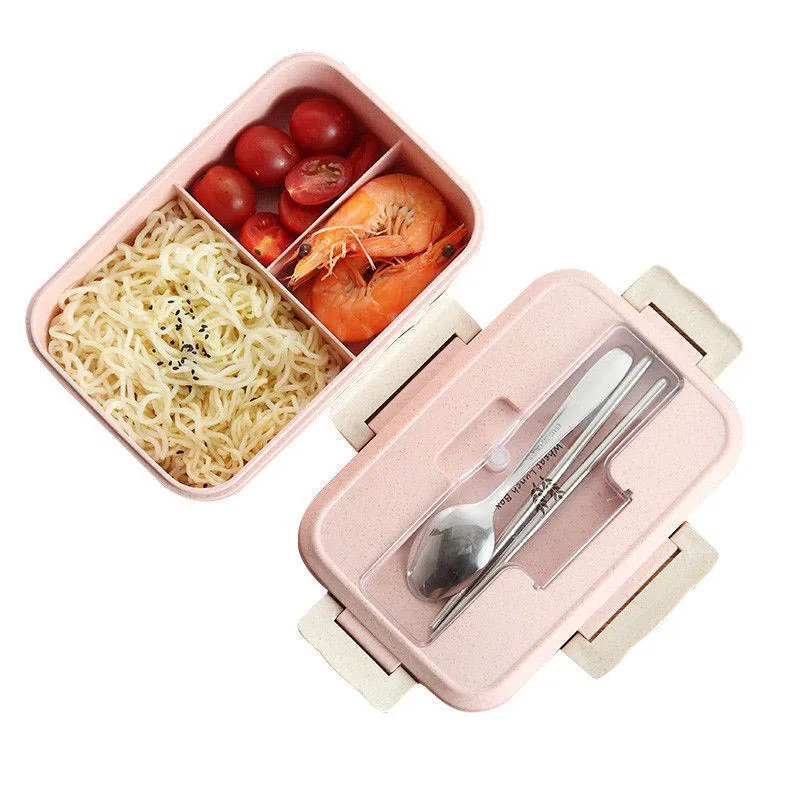 Герметичный Ланч бокс Bento для детей школьный пищевой контейнер японская