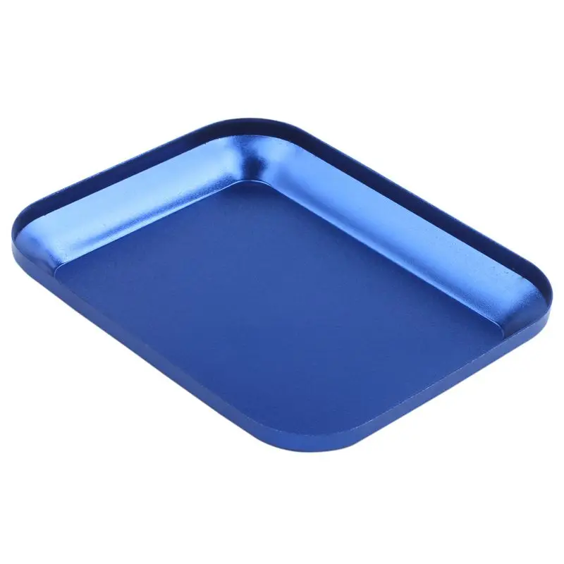 

Useful Aluminum alloy Screw Tray with netic Pad for RC Model Phone Car Repair Tool blue CNIM Hot