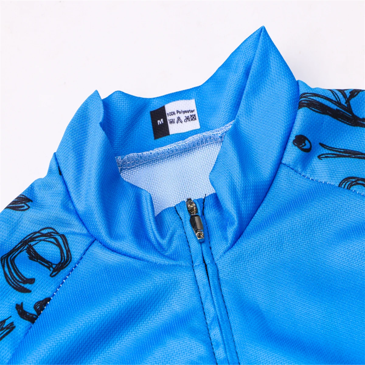 Футболка мужская с мультяшным принтом дышащая рубашка для езды на велосипеде