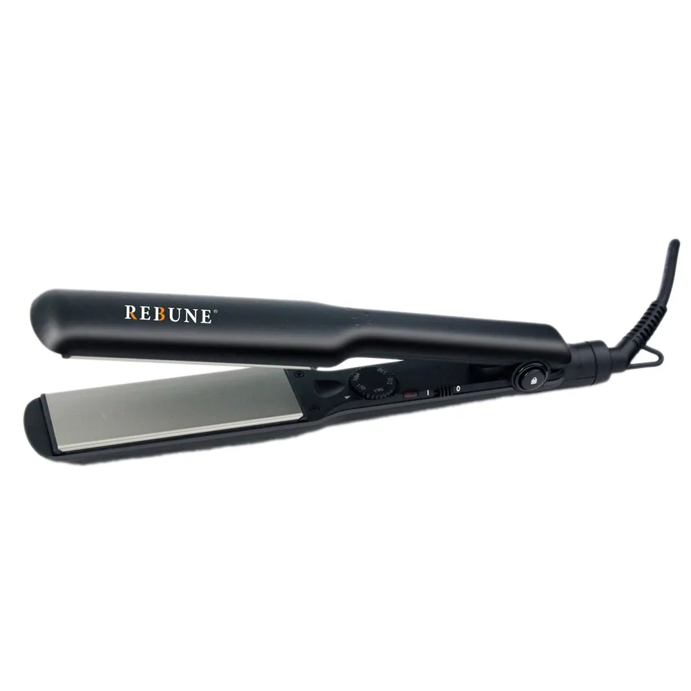 

RE-2022 Professional Hair Straightener Salon Ceramic Tourmaline Flat Iron 360Degree Swivel Cord 5 Modes For Dry Wet Hair
