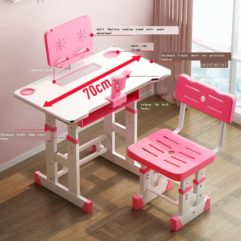 

Детский письменный стол, регулируемый стол для обучения детей