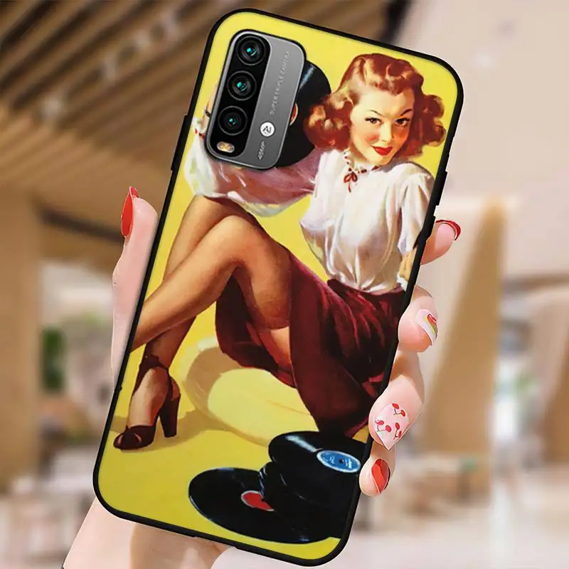 Чехол для телефона Pin Up Girl Xiaomi 9 10 11 PRO LITE Redmi NOTE7 8 A Shell | Мобильные телефоны и