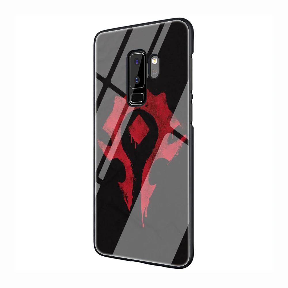 G6 EWAU World of Warcraft закаленное Стекло чехол для телефона для samsung S7 край S8 S9 S10 Note 8, 9, 10, плюс A10 20 30 40 50 60 70 - Цвет: G6