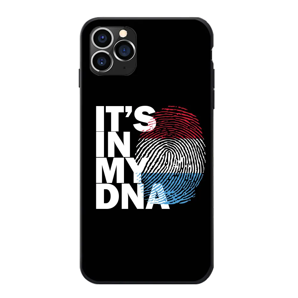 Мягкие ТПУ чехлы для iPhone 6 7 8 S XR X Plus 11 Pro Max с национальным флагом Люксембурга