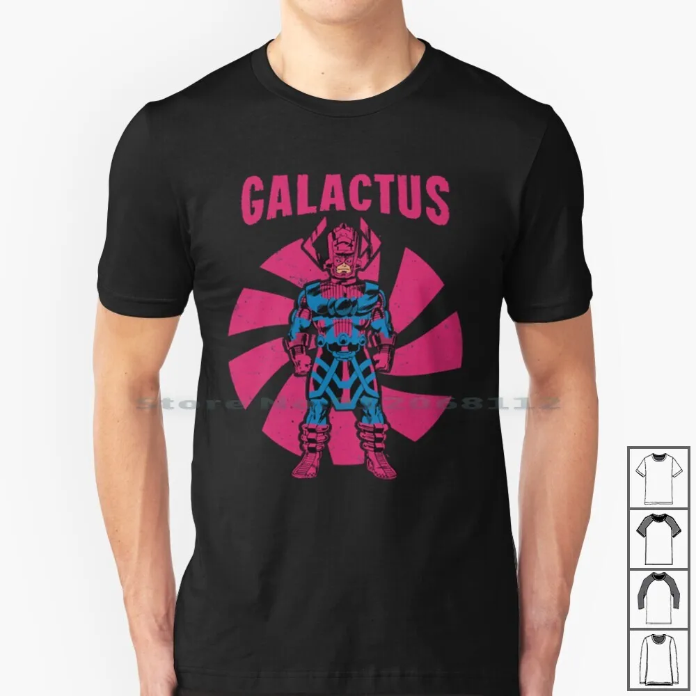 

Retro Galactus T Shirt 100% Cotton Galactus Comic Comics Fantastic 4 Human Torch Invisible Woman Mr Fantastic Superhero