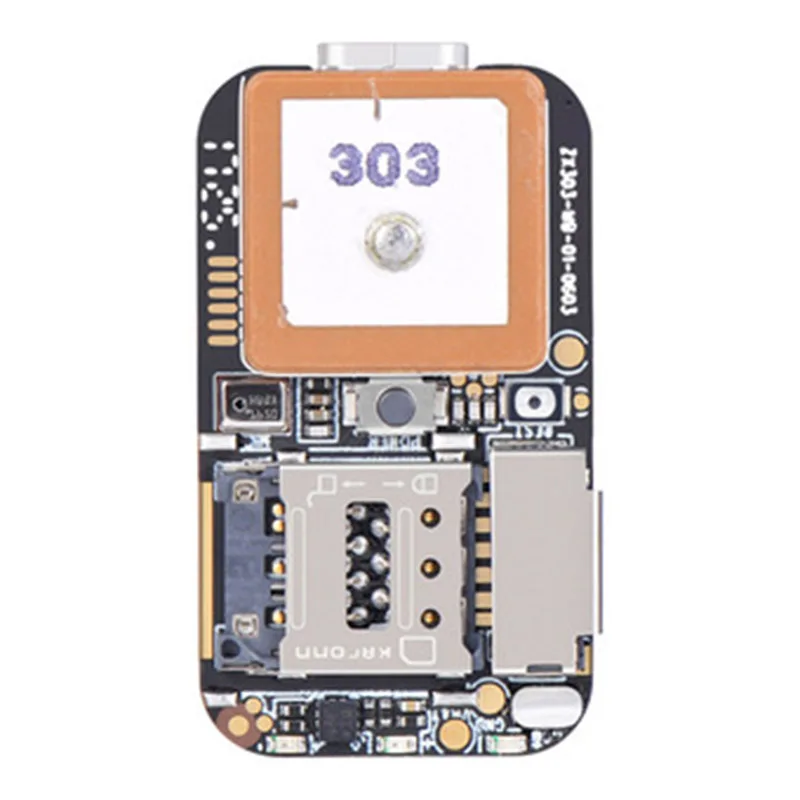

Супер Мини Размеры GPS трекер GSM в GPS Wi-Fi фунтов Локатор Бесплатная веб приложение отслеживания голосового Регистраторы ZX303 PCBA внутри 87HE
