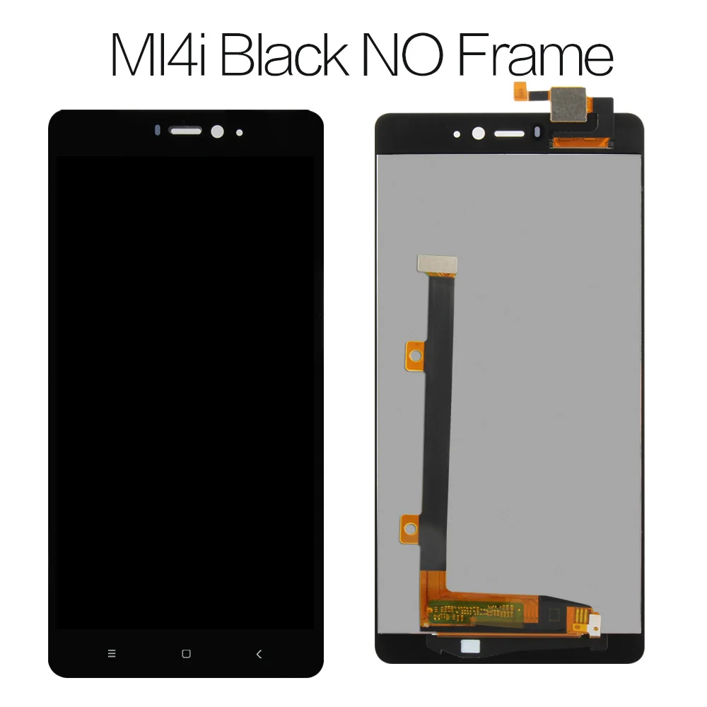 Mi4i LCD no Frame 5," дисплей для XIAO mi 4, сенсорный ЖК-экран с рамкой для Xiao mi 4C, ЖК-дисплей mi 4 4C 4i mi 4i, Замена ЖК-дисплея - Цвет: Mi4i LCD no Frame