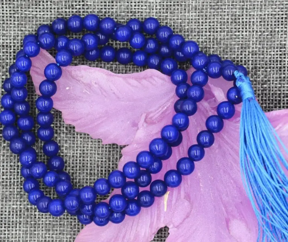 Модные ювелирные изделия Бесплатная доставка натуральный камень 6 мм буддийский