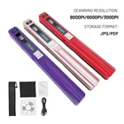 Портативный ручной сканер iScan для документов A4, 900DPI, мини-сканер для домашнего бизнеса, фотографий, чеков, сканирование, поддержка форматов JPGPDF