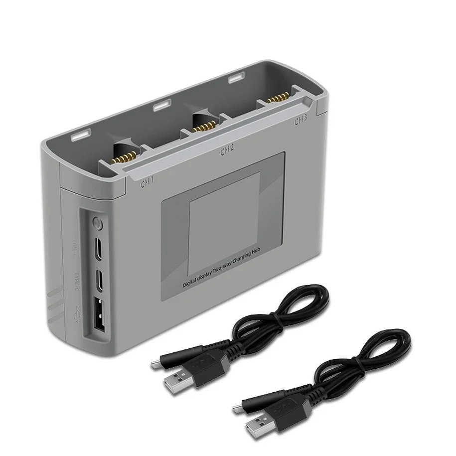 

Two-Way Charging Hub Charge Multiple Batteries with Color LCD Digital Display Charger for DJI Mavic Mini SE/Mini 2