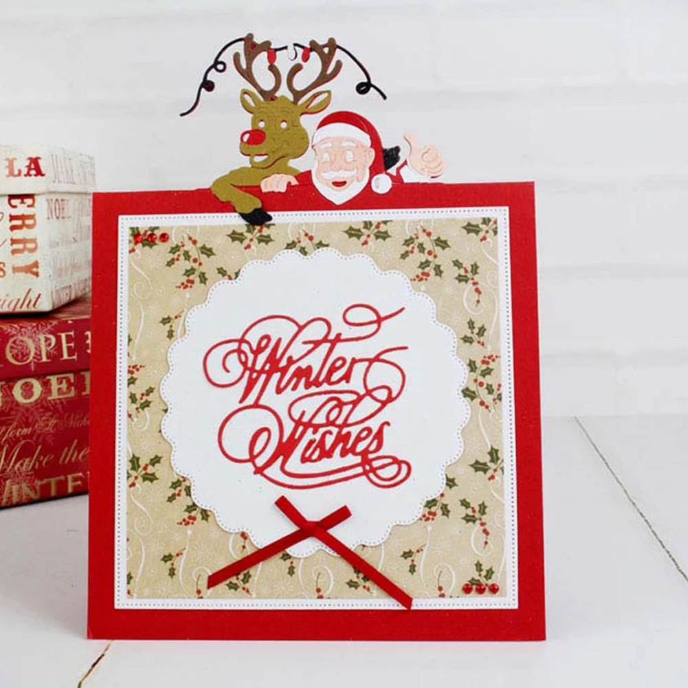 Декоративные поделки тиснение высечки Формы Высечки дома украшения DIY материалы