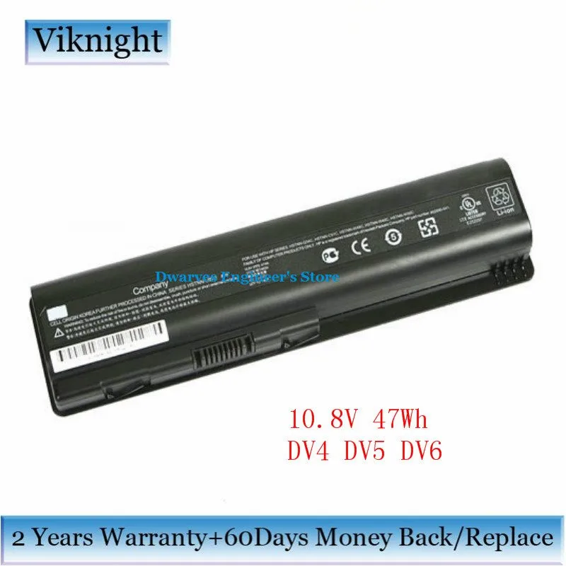 Оригинальная фотобатарея 10 8 В для HP Pavilion DV4 DV5 Compaq Presario CQ40 CQ45 CQ50 Cq70 EV06055 47Wh|battery for