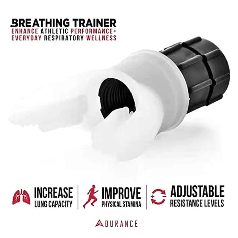 

Lung Health Respirator Trainer Fitness Mouthpiece Exercise Equipment Healthy Care Accessories