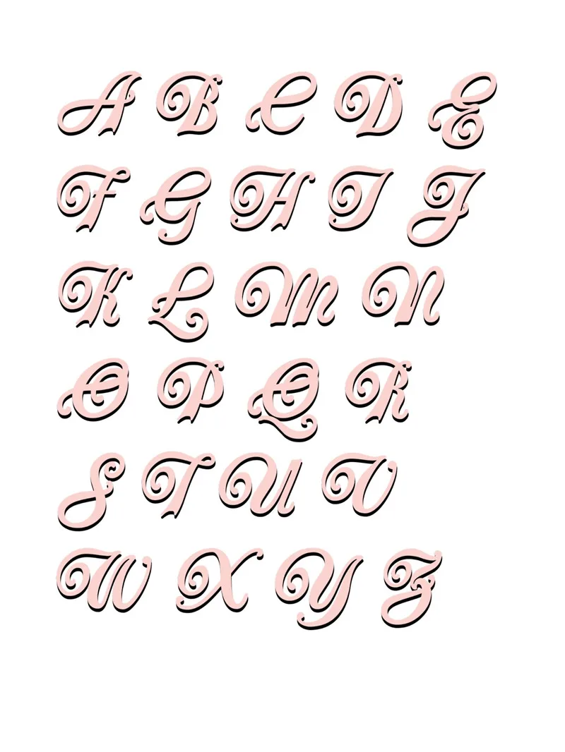 DiyArts Цветочные 26 букв металлические режущие штампы ABC трафарет с алфавитом для