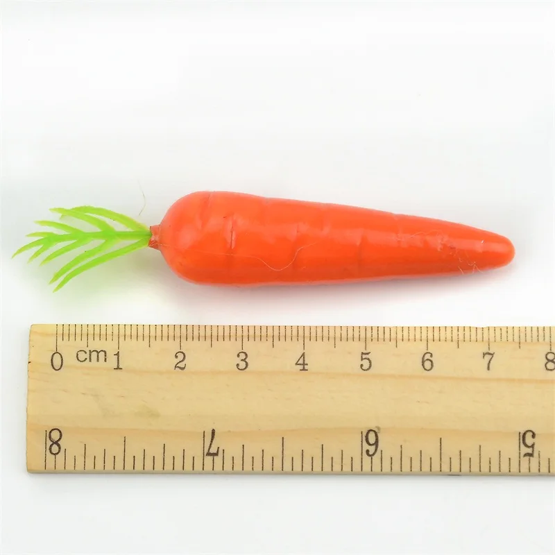 Пластиковая пена морковь искусственные фрукты и овощи для свадьбы Рождества