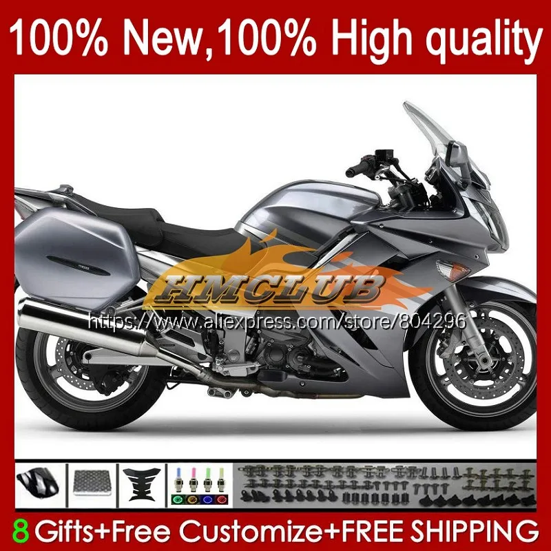 

FJR1300A для YAMAHA FJR-1300 2001 2002 2003 2004 2005 2006 2007 128No.57 FJR 1300 FJR1300 01 02 03 05 06 07 глянцевый серый обтекатель