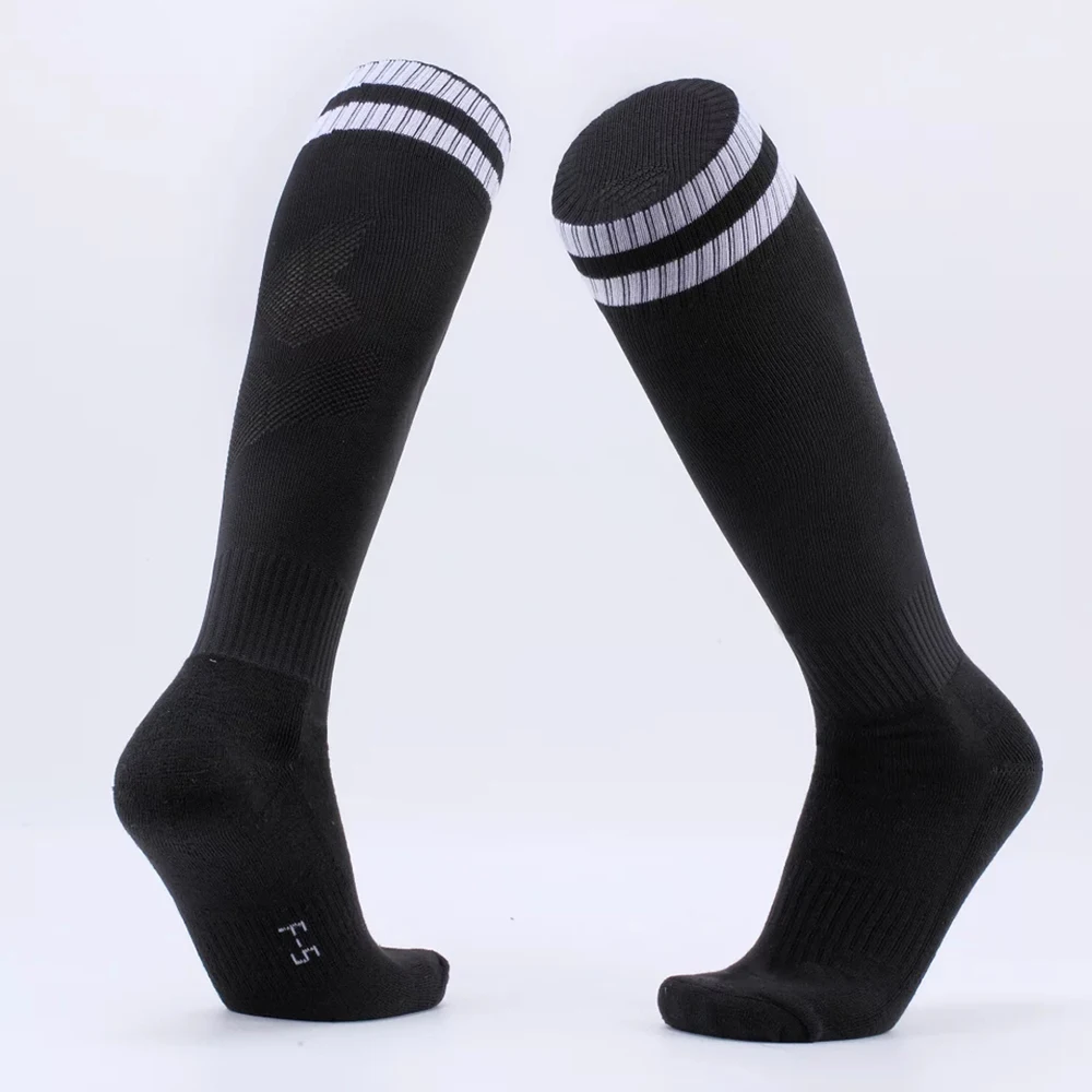 Детские футбольные носки футбольный носок для мальчиков Гольфы выше колена