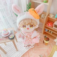 20 cm cotton doll cai xukun plush doll star human shaped plush toy clothing toy baby wear