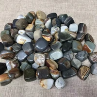 ocean tumbled stone natural quartz crystal healing gemstones home decorations