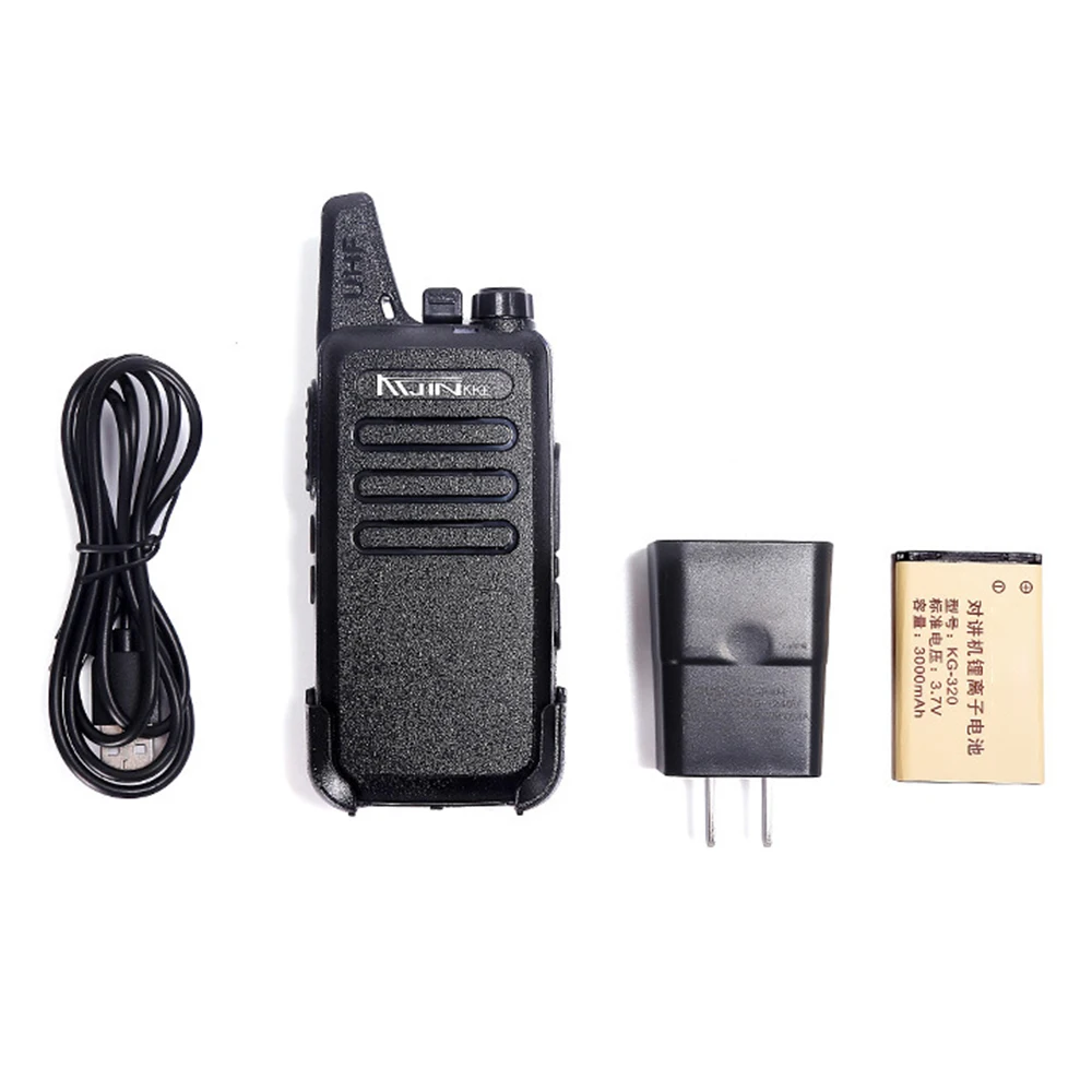 

Wireless Walkie Talkies Mini Ultral Slim Super Clear Sound Take Back Clip Walkie Talkies for Hotel Home KTV Security