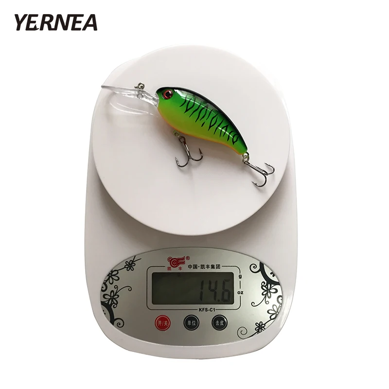 Yernea 1 шт. 10 см 15 г большие рыболовные приманки-Воблеры морская Троллинг