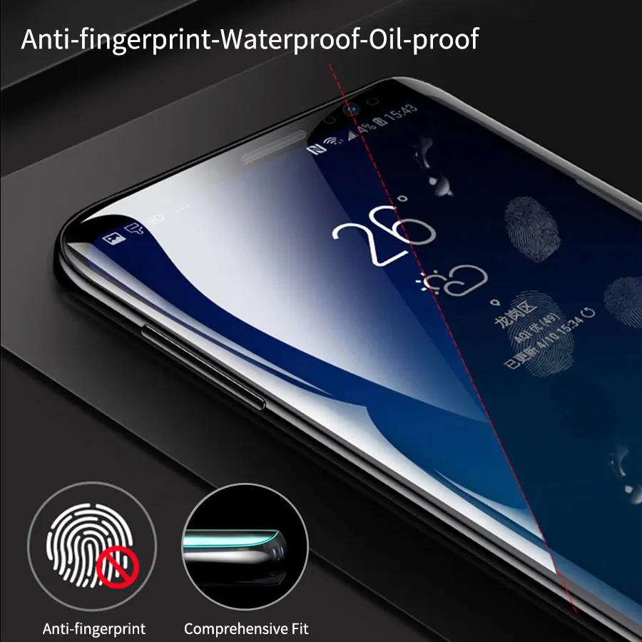 KLOVRRD 2 шт передняя + задняя 3D полная крышка экрана протектор для Huawei Honor 20 20S 10 9 Lite