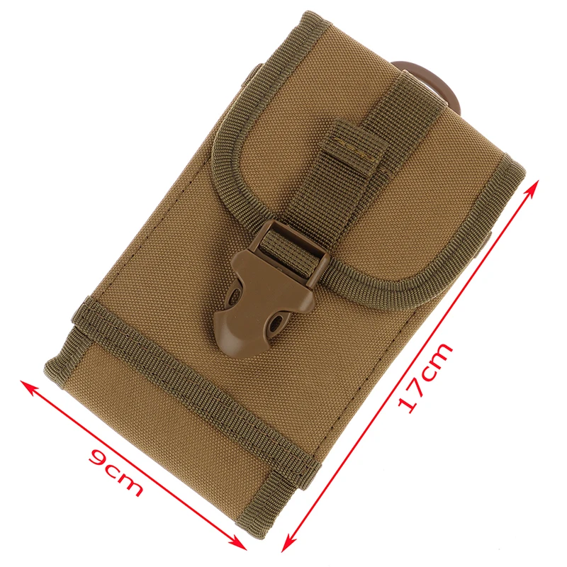 Тактическая двухслойная сумка для телефона Молл мобильный телефон денег