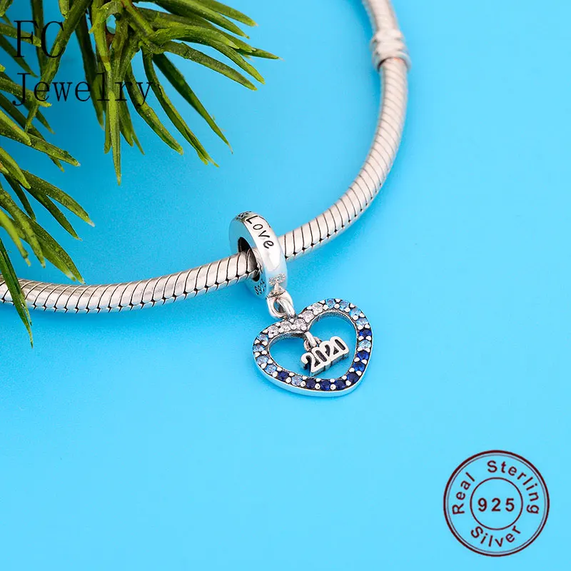 FC ювелирные изделия подходит для оригинального бренда Шарм браслет 100% Серебро 925