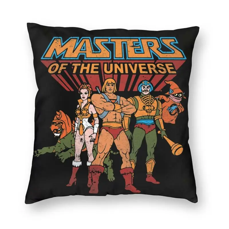 Nordic Grunge He-Man And The Masters Of The Universe Throw Pillow Cover Home Decor Game Film Eternia Cushion Cover Living Room