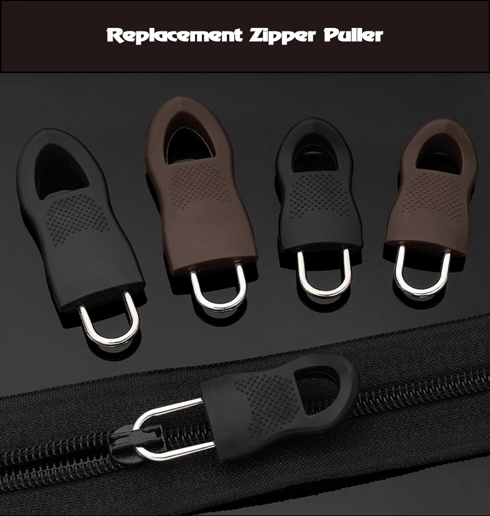 16pcs/lot Replacement Zipper Puller for Clothing Zip Fixer 