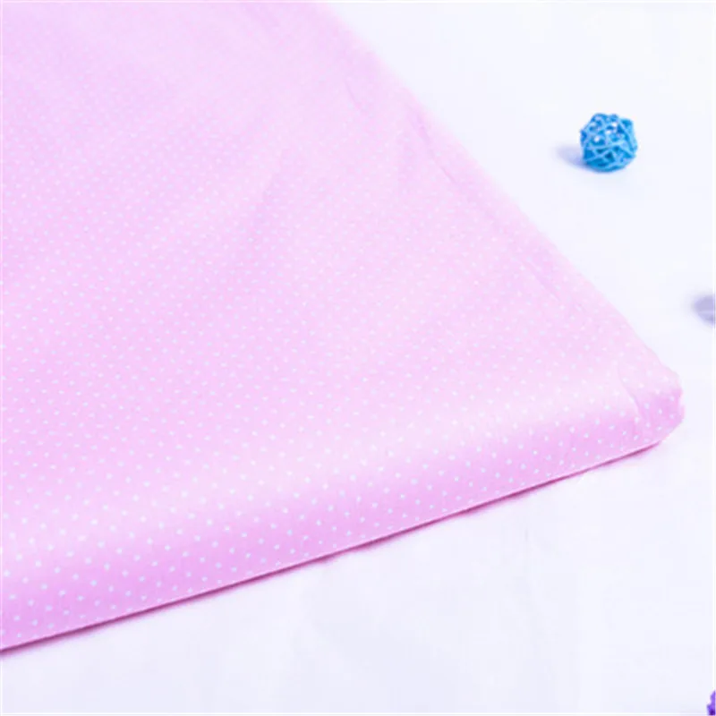 Хлопковая ткань с принтом Цветочный горошек Ткань Элегантные цветы ручной