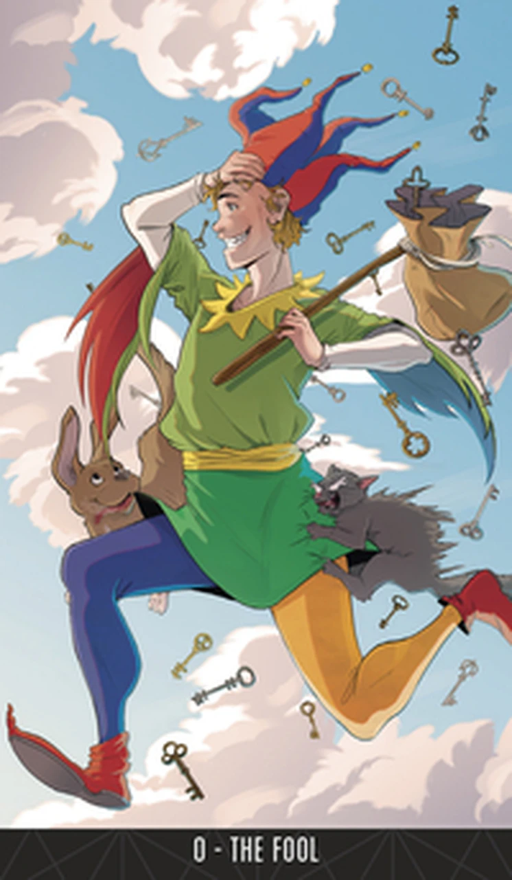 Карточная колода Вокс Аркана с голосом Таро карточками для судьбы гадания