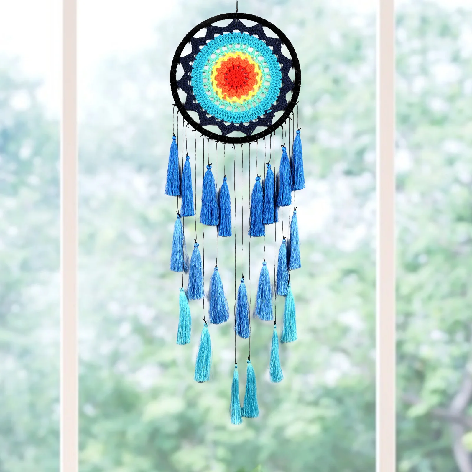 

Vintage Circular Dreamcatchers Retro Dream Catcher Tassel Boho Wall Hanging Decoration For Wall Room Decor Hanging Dream