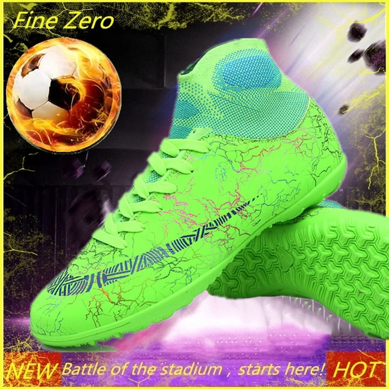 Футбольные бутсы для взрослых и детей TF/FG футбольные синие новые Новое